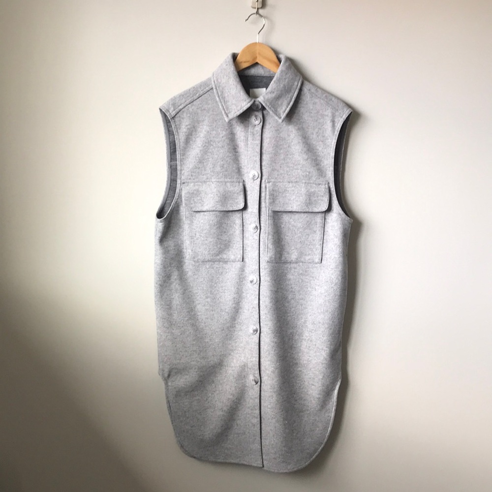 Oversized Long Vest
